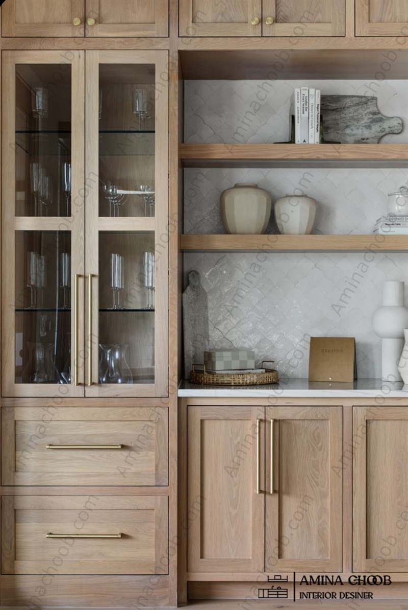 کابینت نئوکلاسیک نسکافه ای