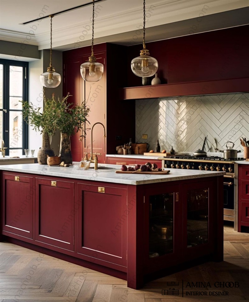 کابینت نئوکلاسیک نسکافه ای