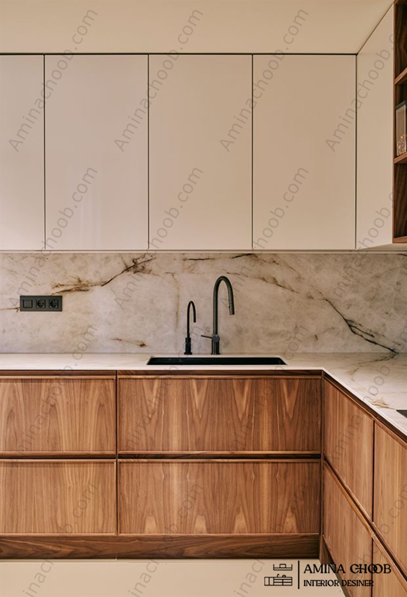 کابینت نئوکلاسیک نسکافه ای