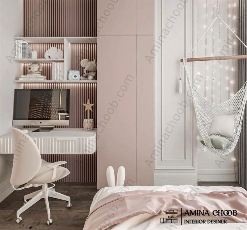 کمد دیواری دخترانه