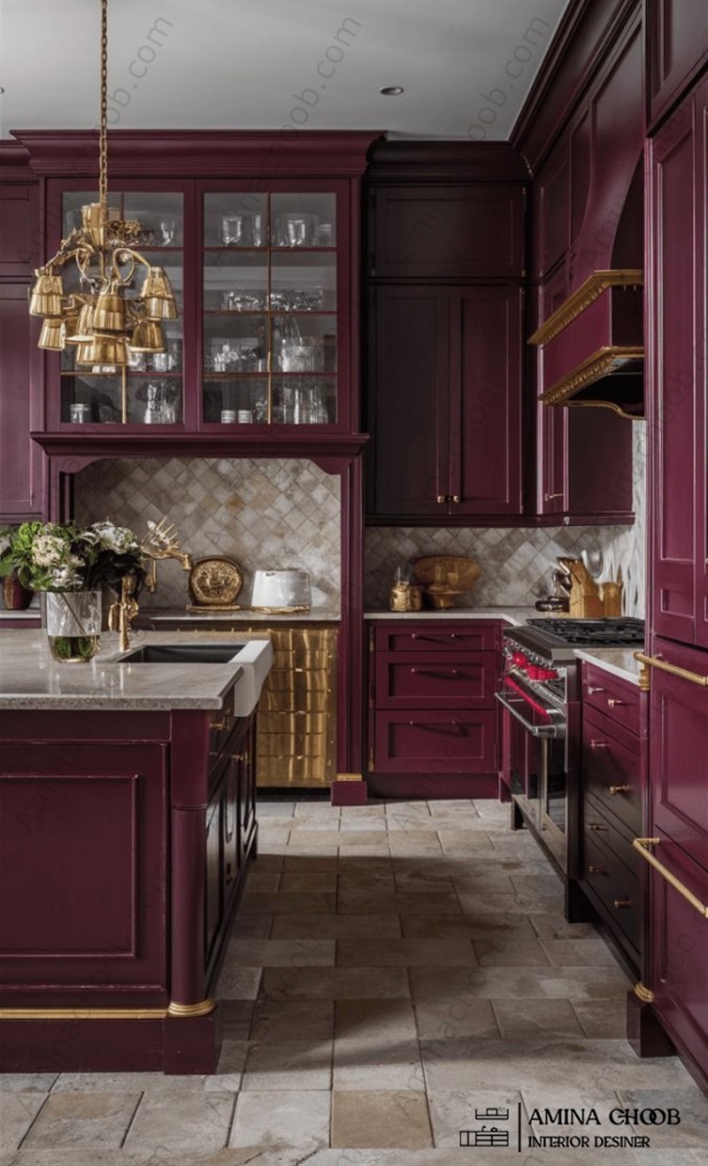 کابینت نئوکلاسیک نسکافه ای