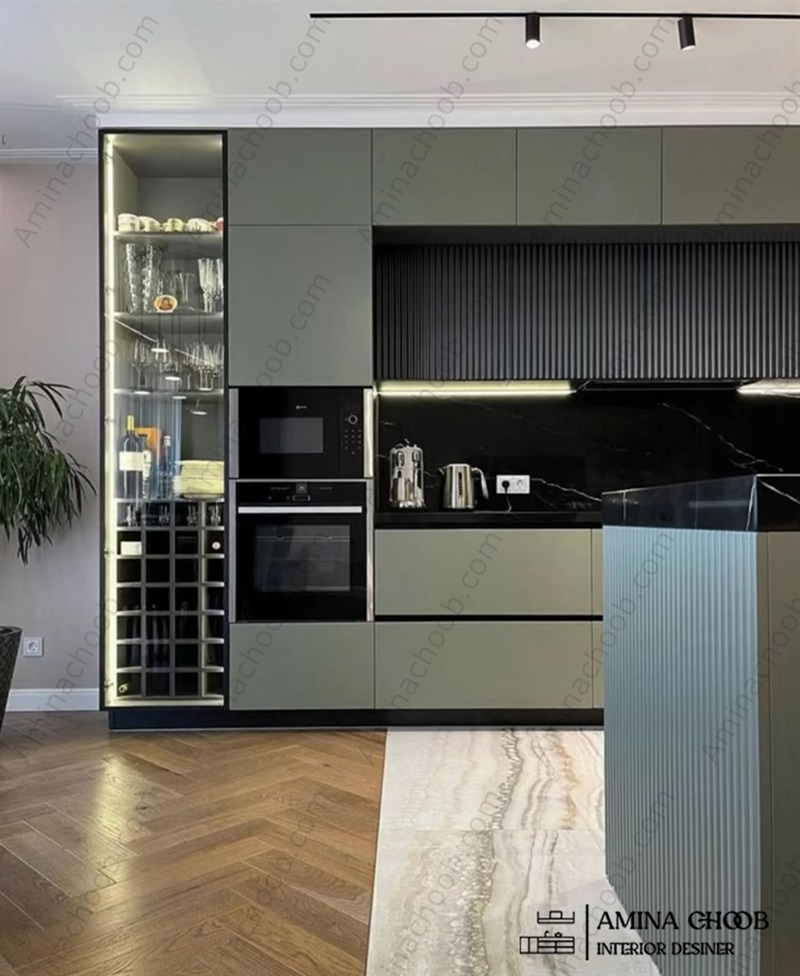 کابینت هایگلاس جدید