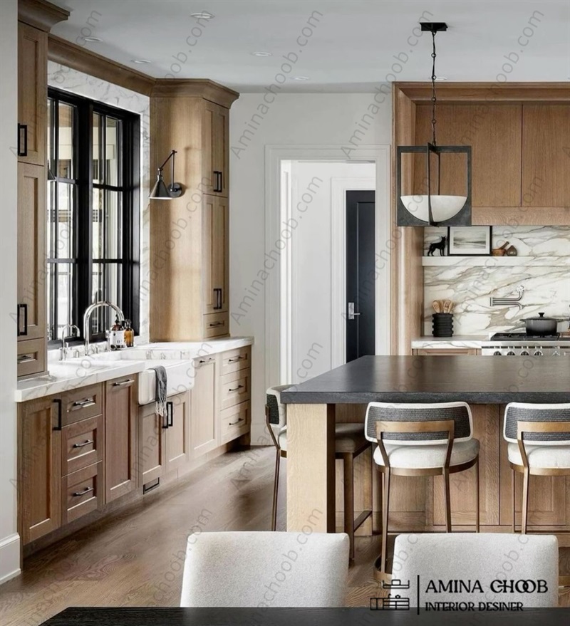 کابینت نئوکلاسیک نسکافه ای