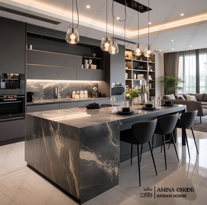 سنگ کوارتز برای صفحه کابینت