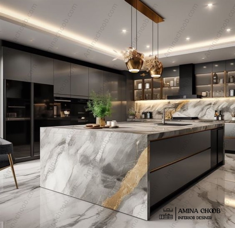 سنگ طبیعی برای صفحه کابینت