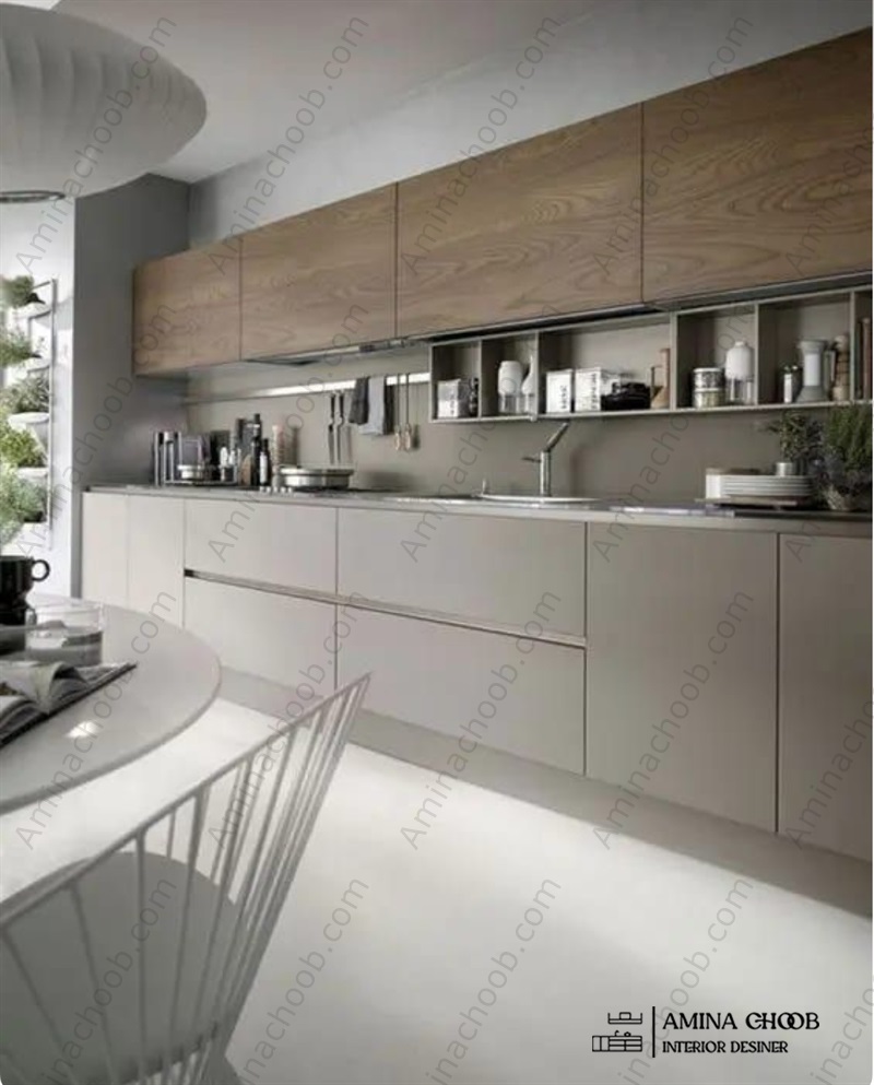 کابینت سوپر برحسته و فرامید