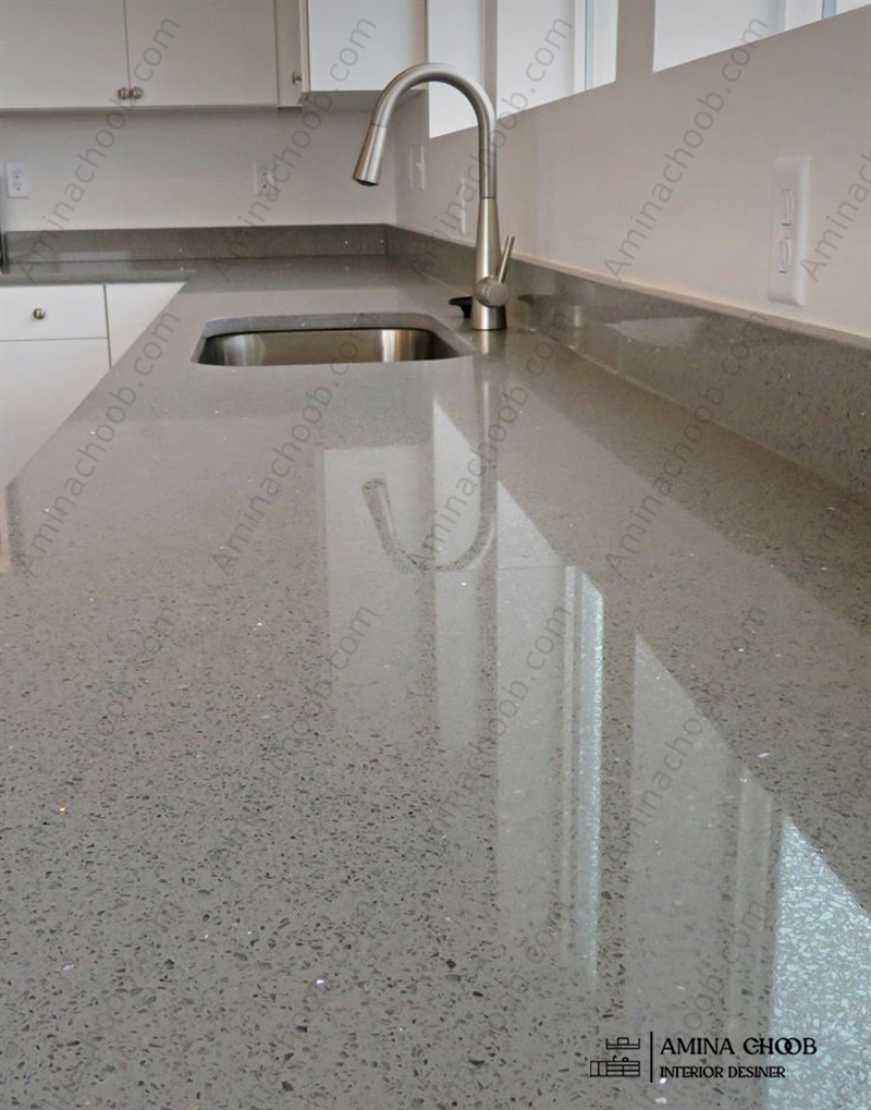 سنگ کوارتز برای صفحه کابینت