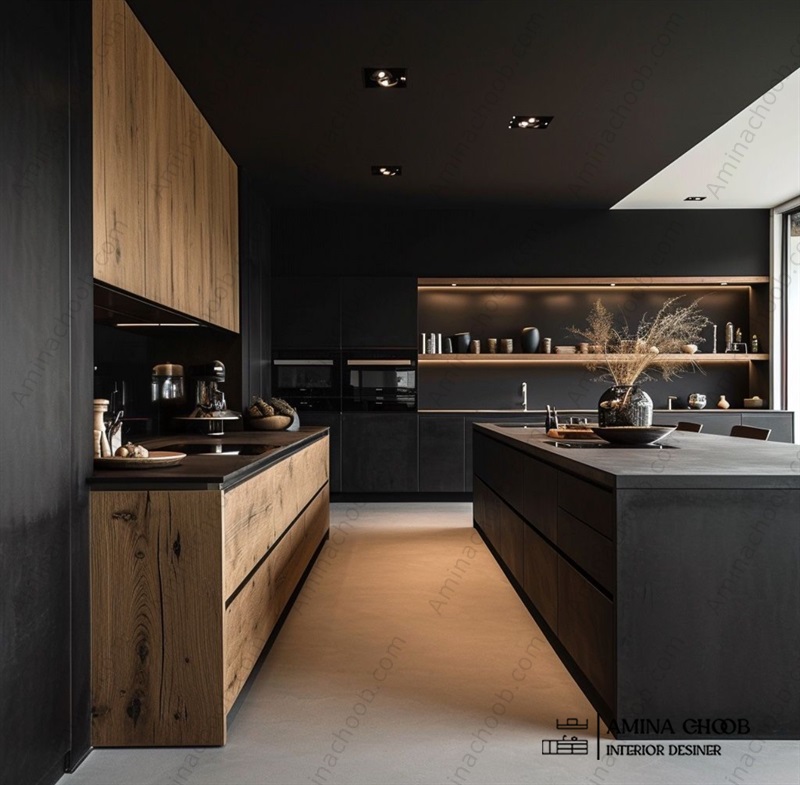 کابینت سوپر برحسته و فرامید