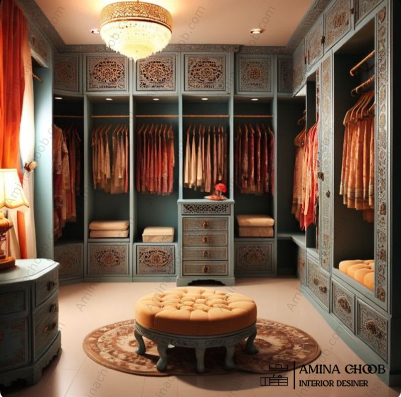 کمد دیواری چوبی