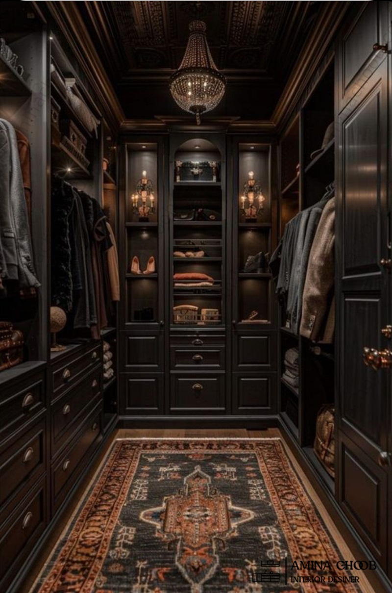 کمد دیواری چوبی