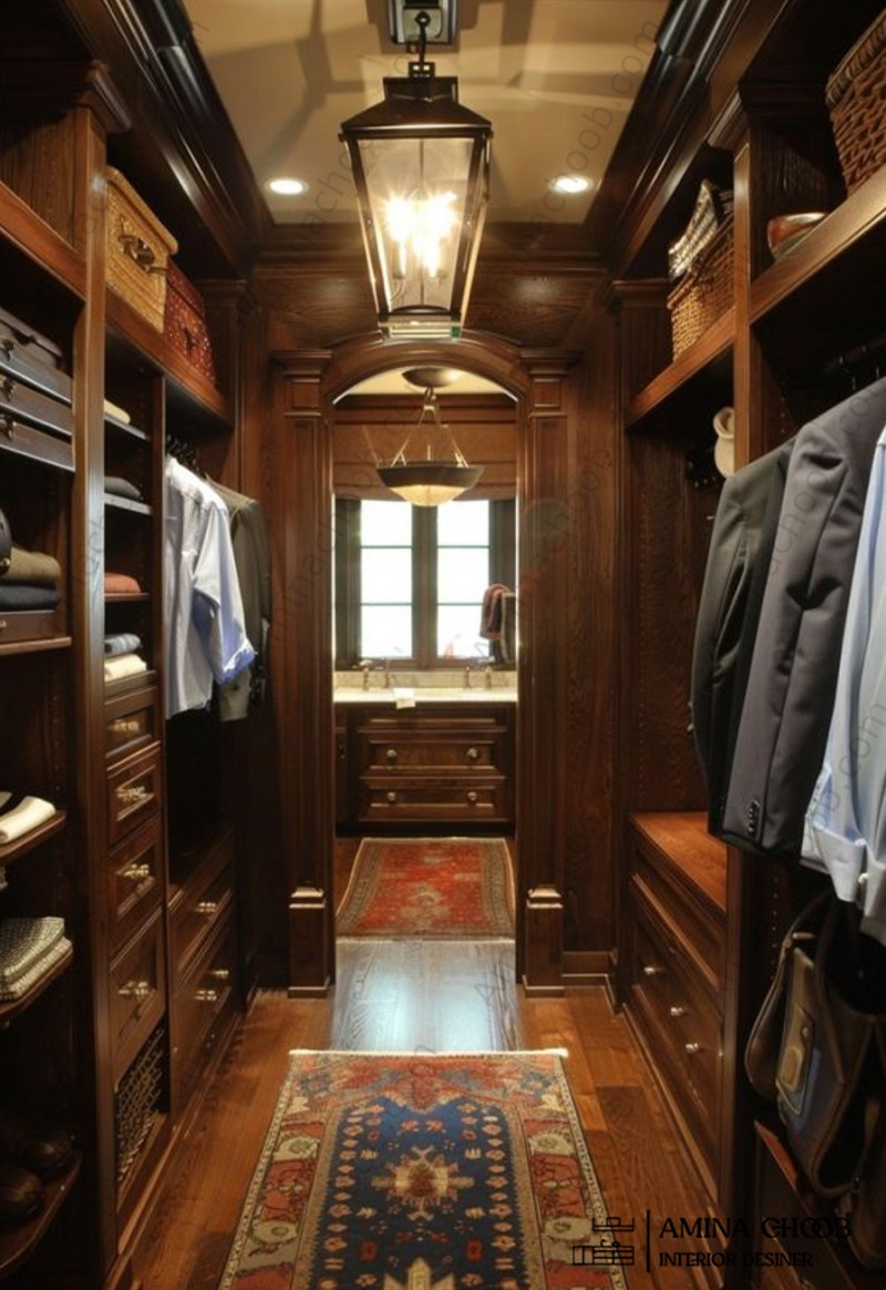 کمد دیواری چوبی