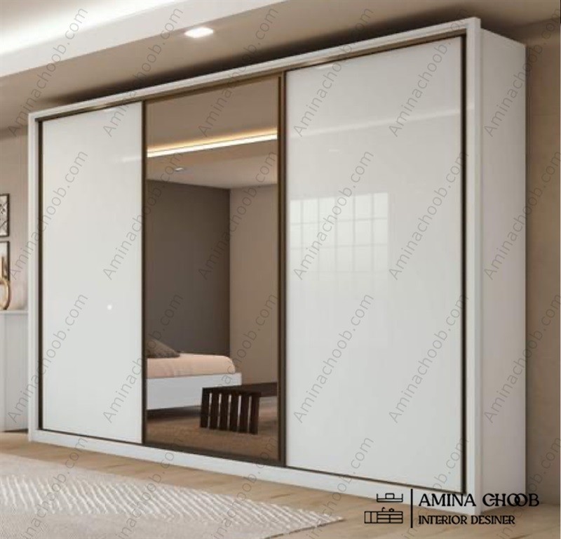 کمد دیواری دستگیره مخفی