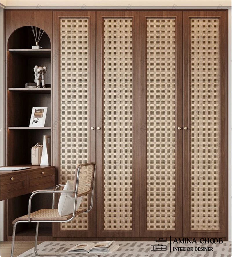 کمد دیواری چوبی