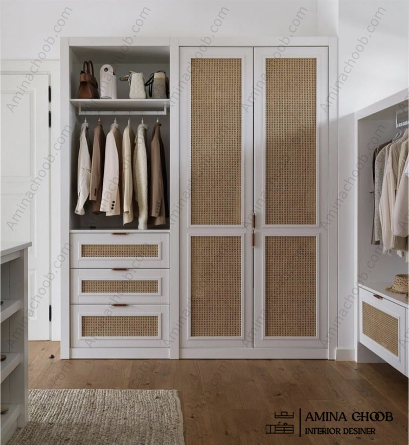 کمد دیواری چوبی