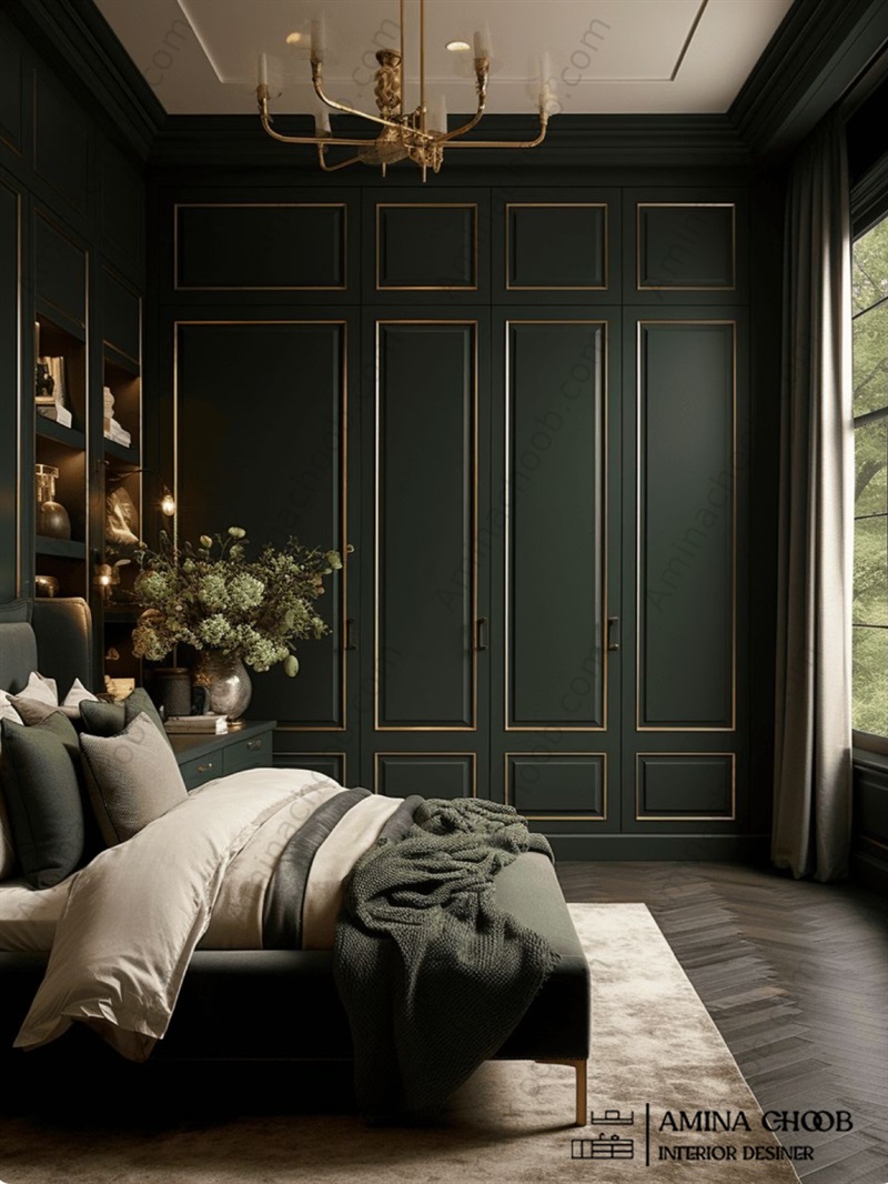 کمد دیواری چوبی