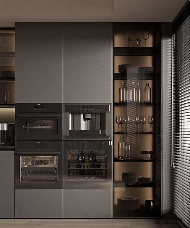 کابینت هایگلاس مدلهای مختلف