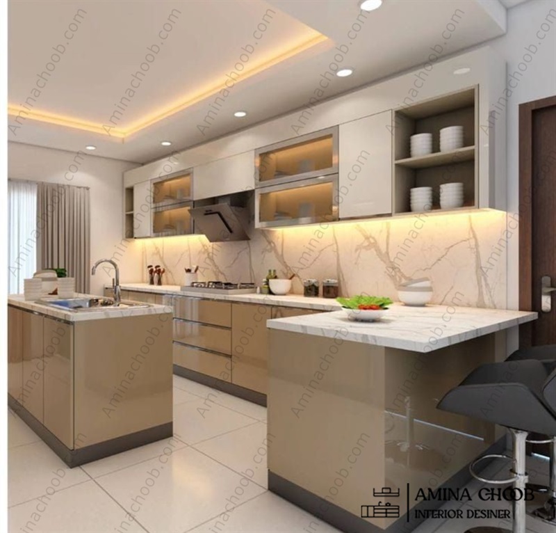 کابینت پلی لاک ، پلی گلاس و لمی گلاس