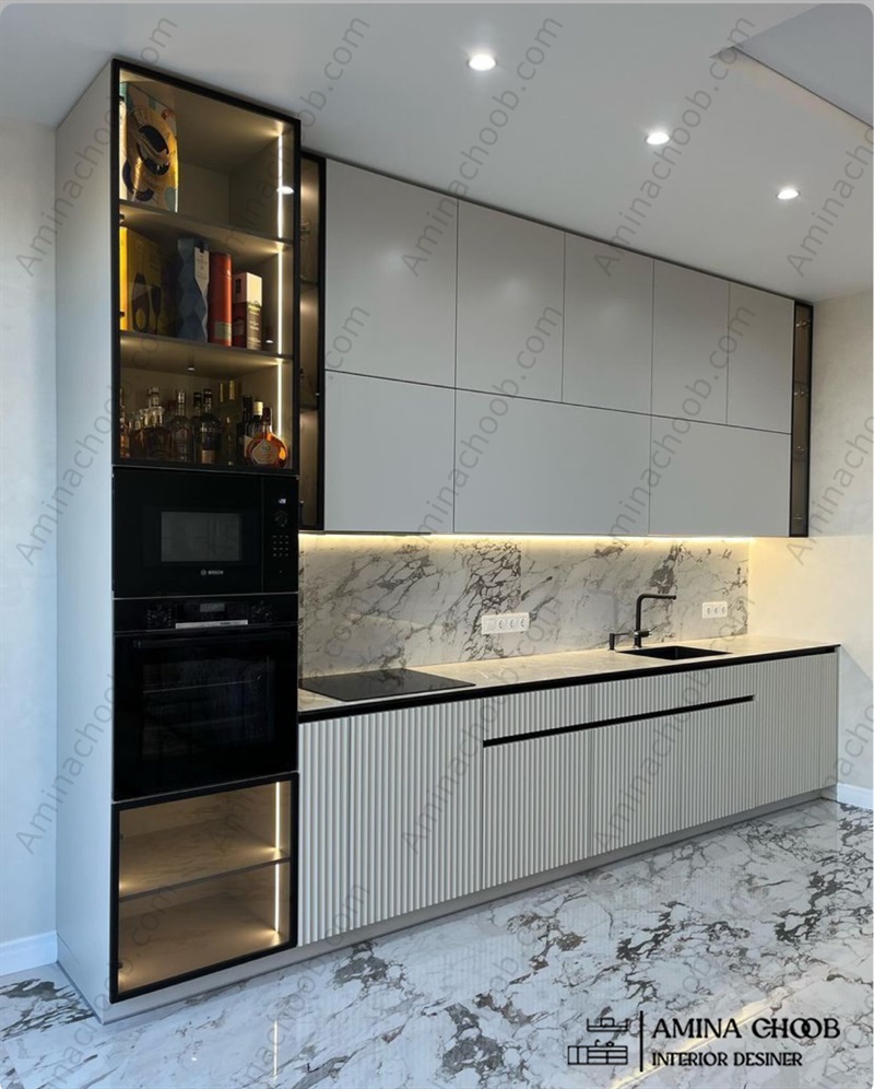 کابینت پلی لاک ، پلی گلاس و لمی گلاس