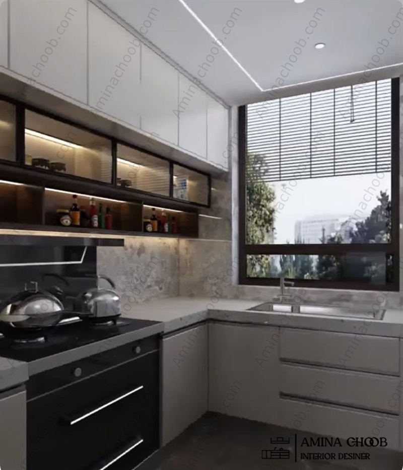 کابینت پلی لاک ، پلی گلاس و لمی گلاس