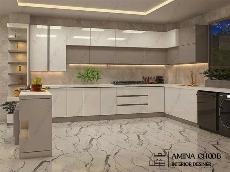 کابینت پلی لاک ، پلی گلاس و لمی گلاس