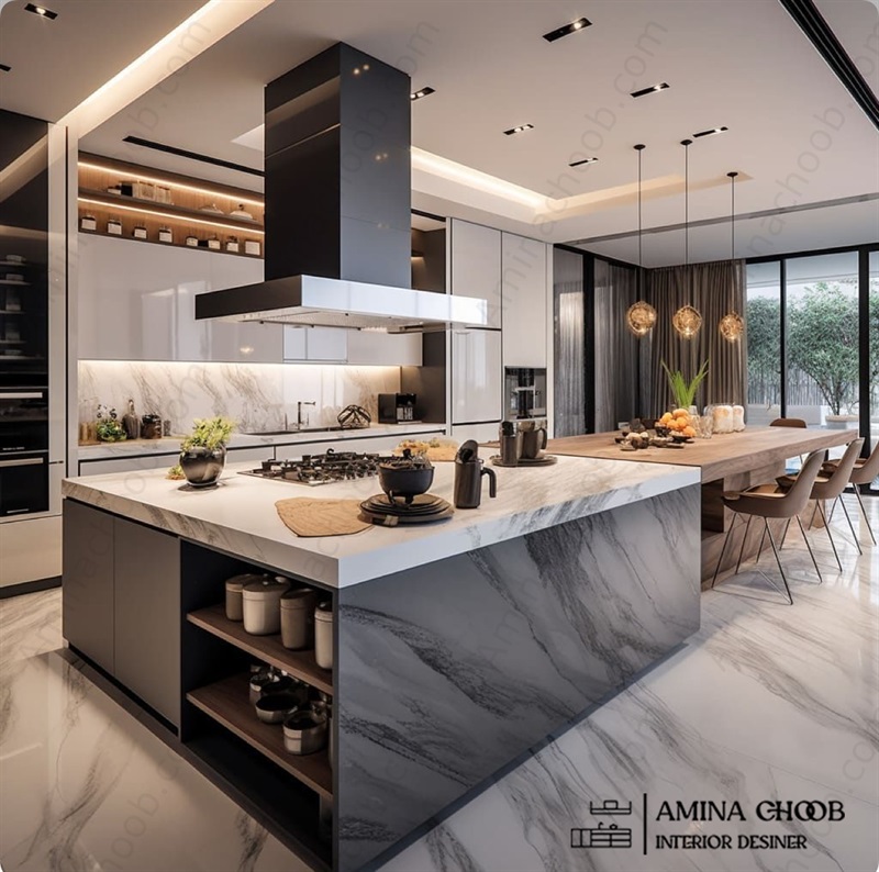 کابینتهای براق هایگلاس و بادوام امدیاف