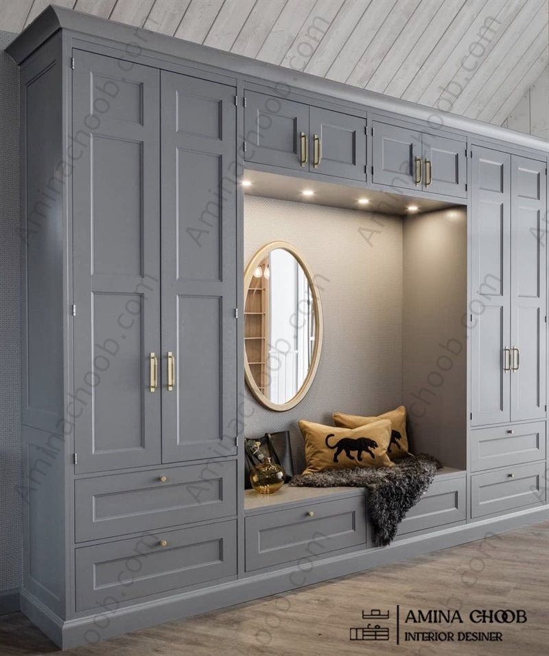 کمد دیواری پلی اورتان و پست مدرن