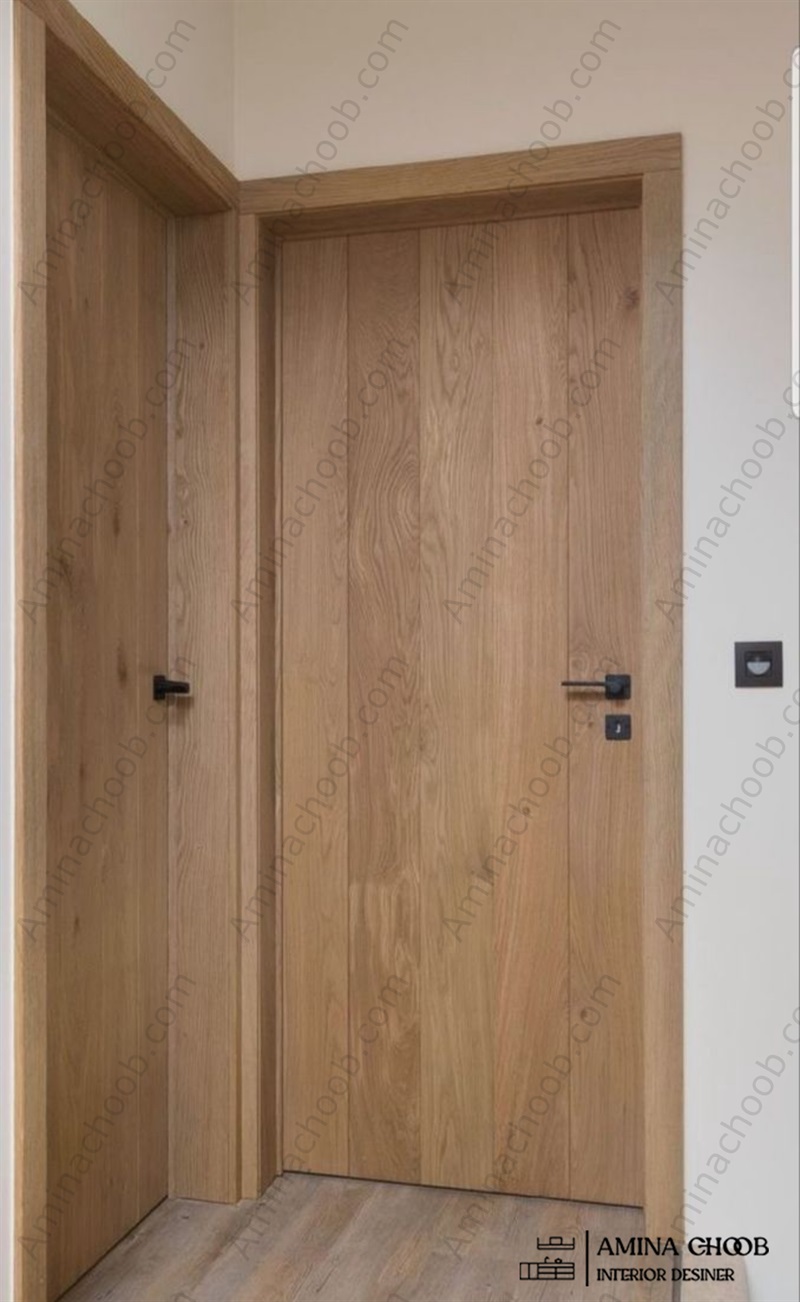 درب روکش چوب