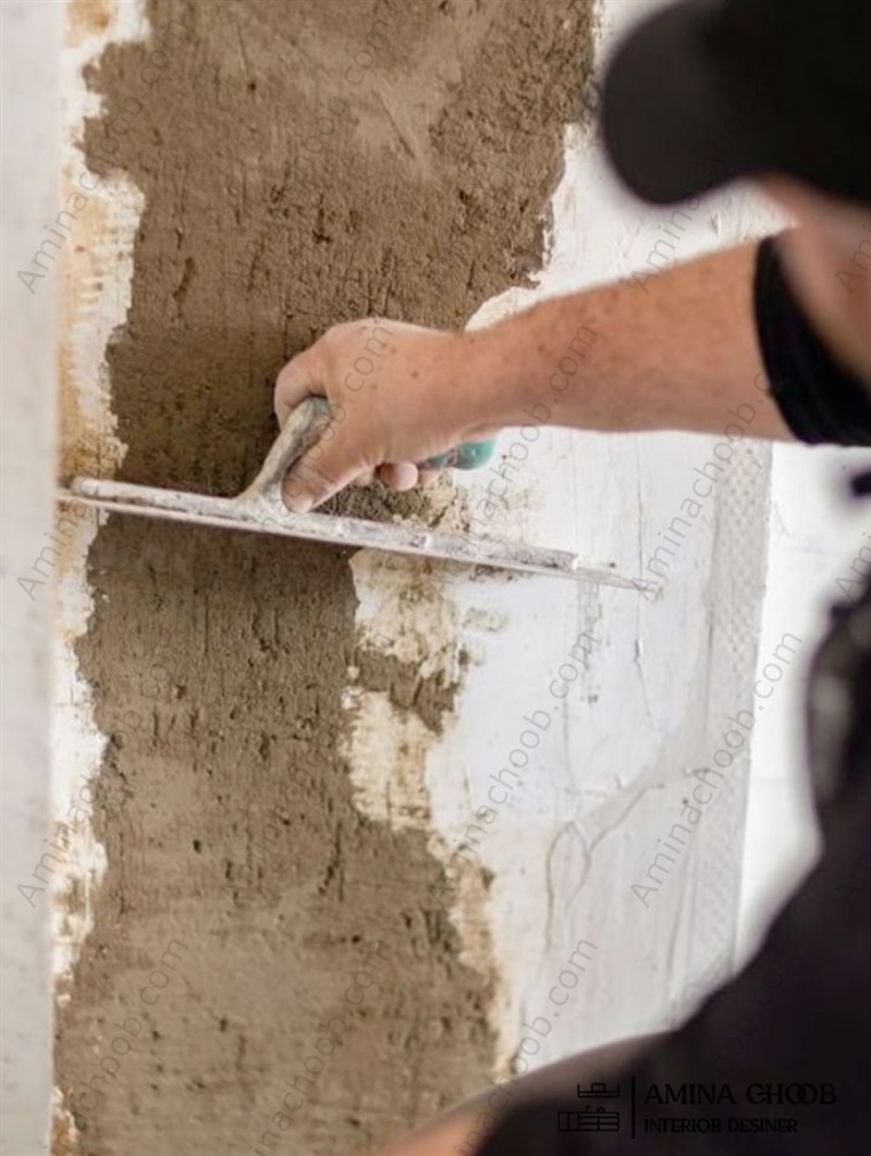 تخریب گچ کاری سیمانکاری
