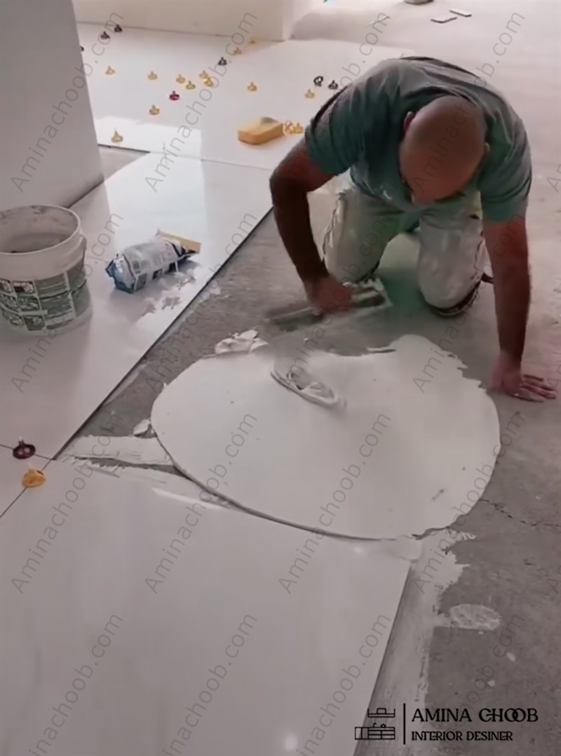 سنگ سرامیک کاشی کاری