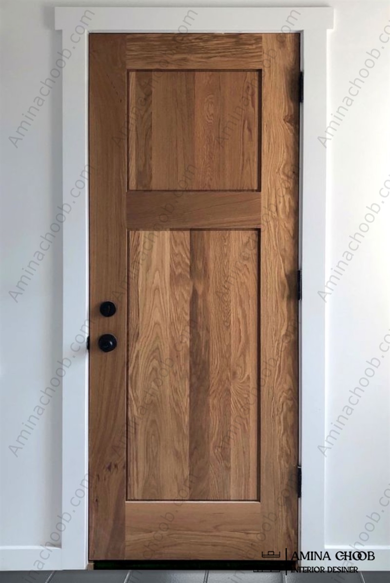 درب روکش چوب