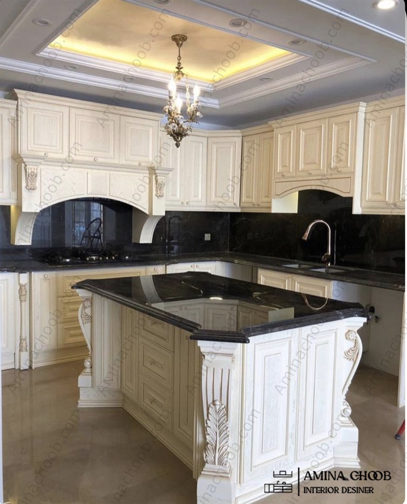 کابینت روکش چوب