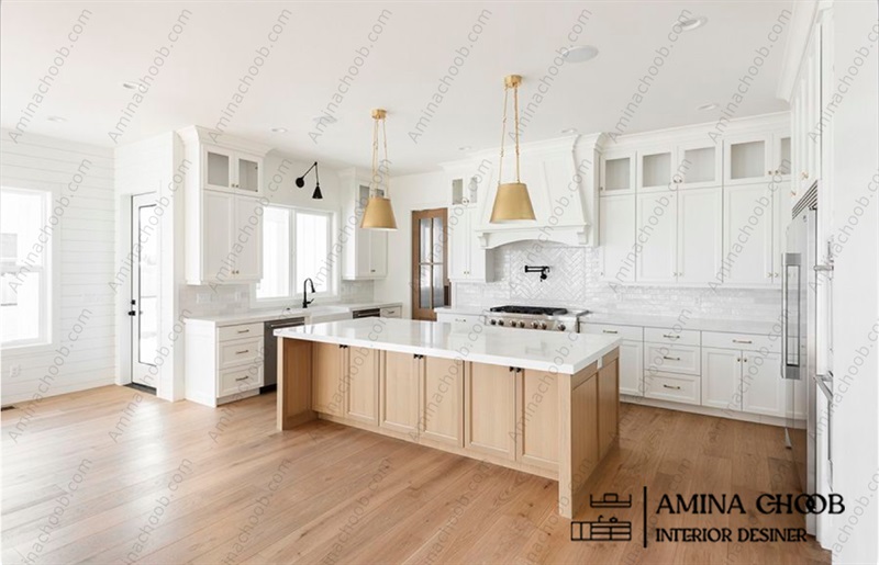 کابینت روکش چوب