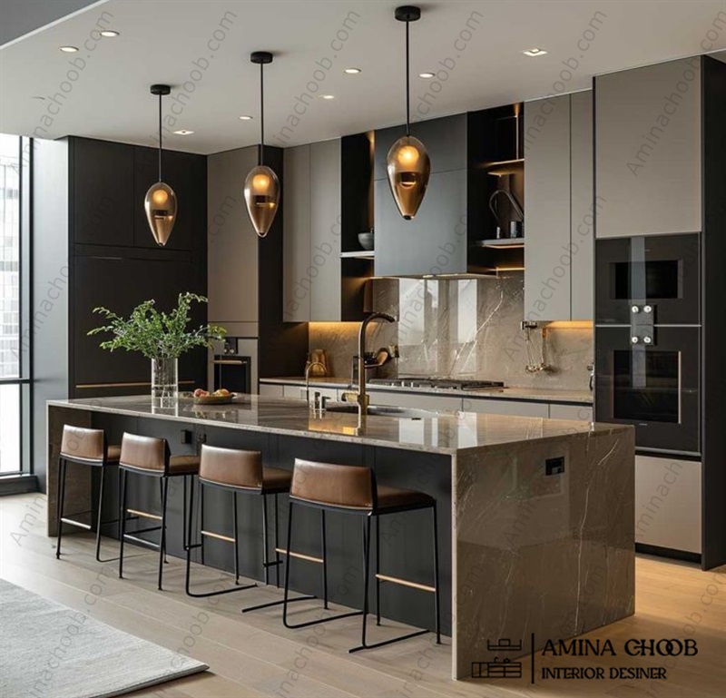 صفحات رویه آشپزخانه صفحه کابینتی