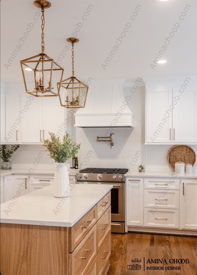 کابینت روکش چوب