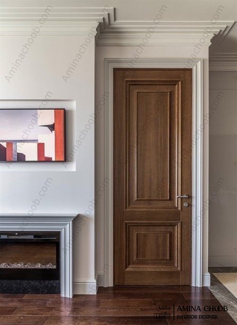 درب روکش چوب