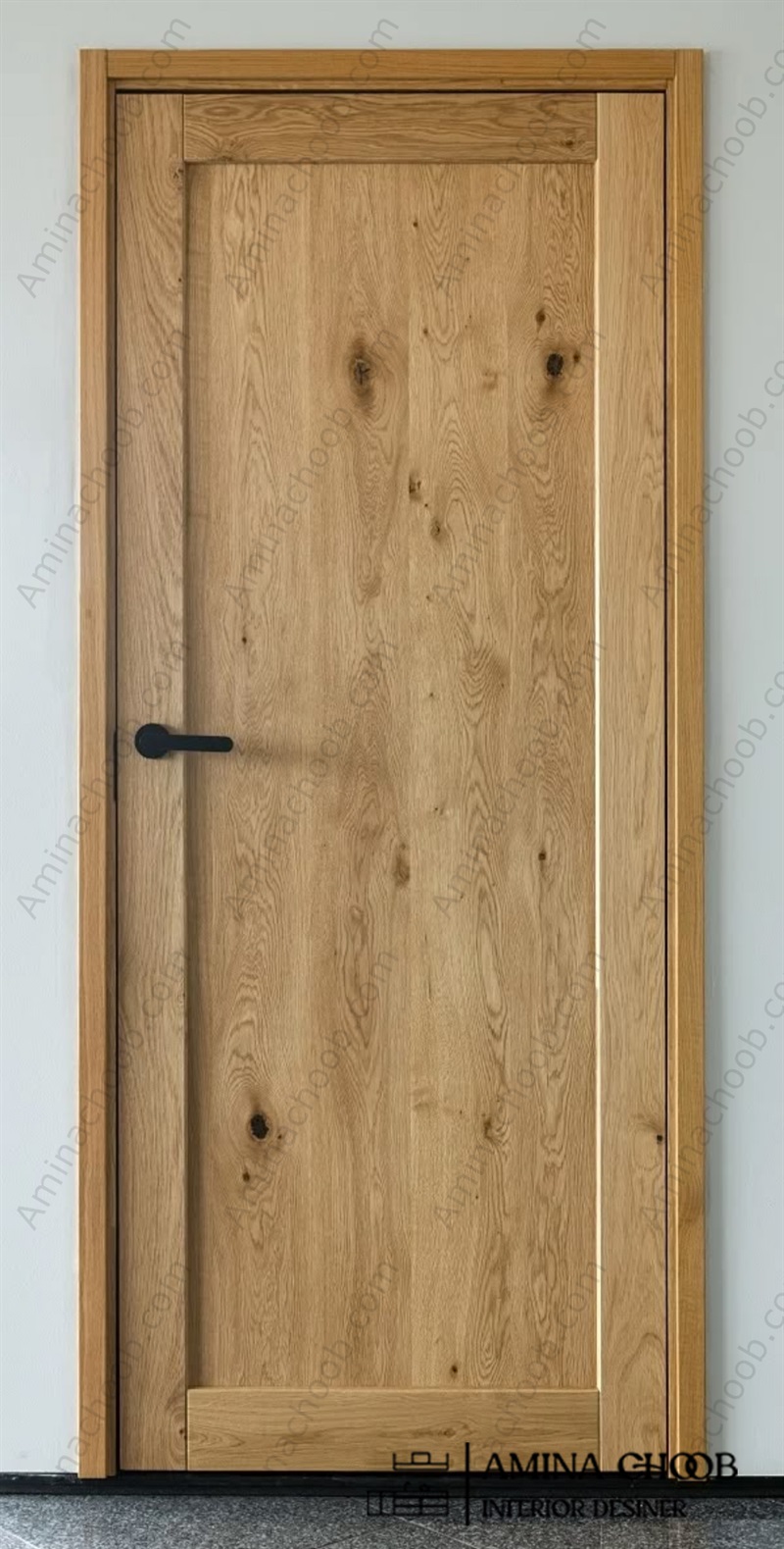 درب روکش چوب