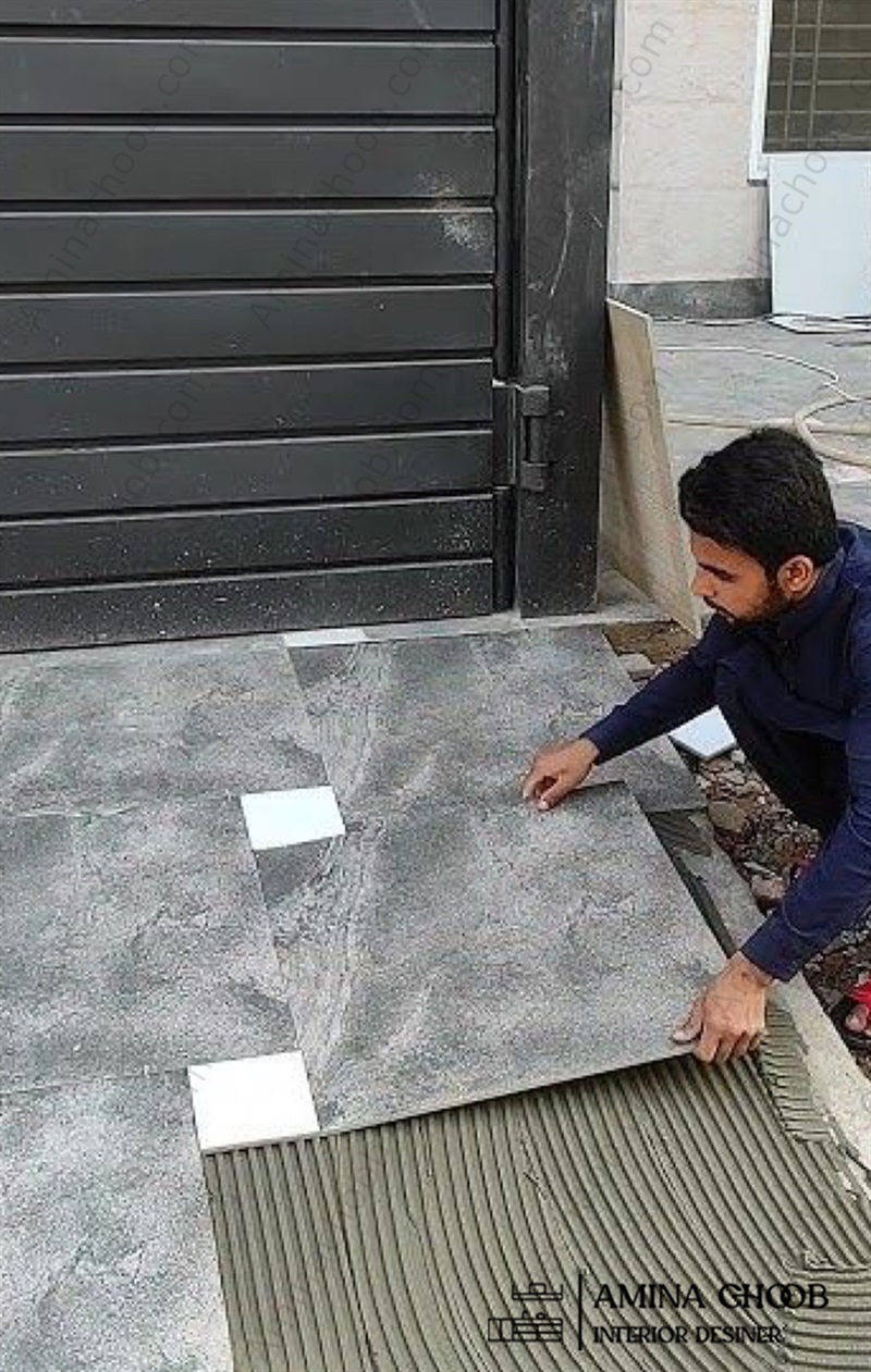 سنگ سرامیک کاشی کاری