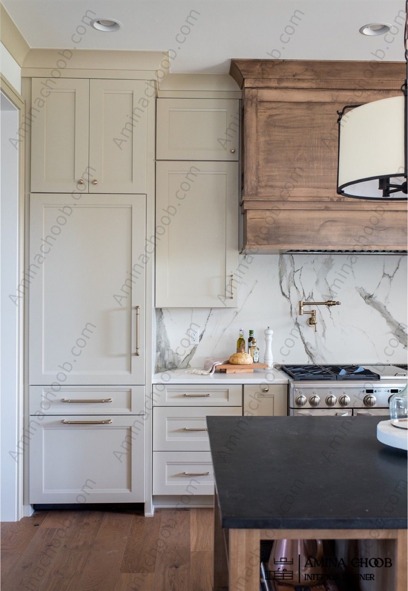 کابینت روکش چوب