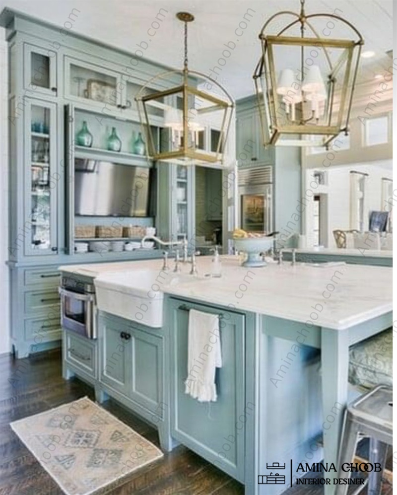 کابینت پلی اورتان و پست مدرن