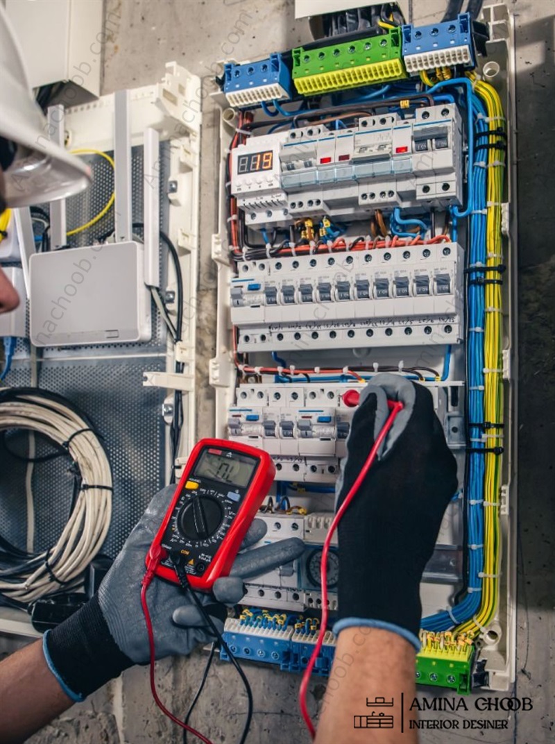 برقکاری، نورپردازی و سیم کشی ساختمان