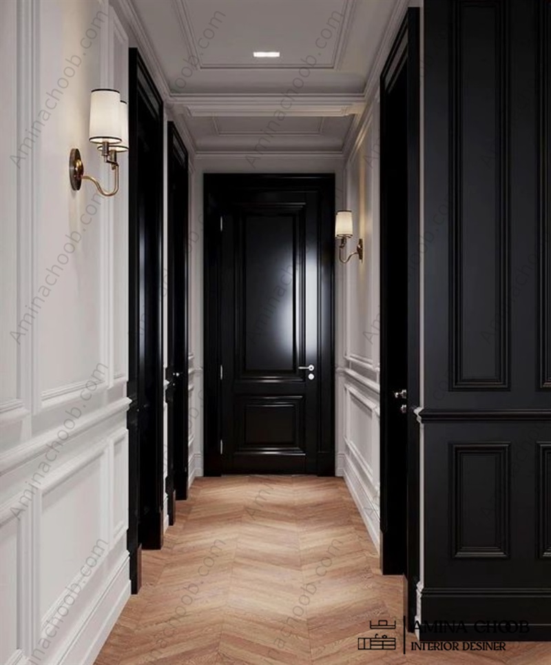 درب روکش چوب