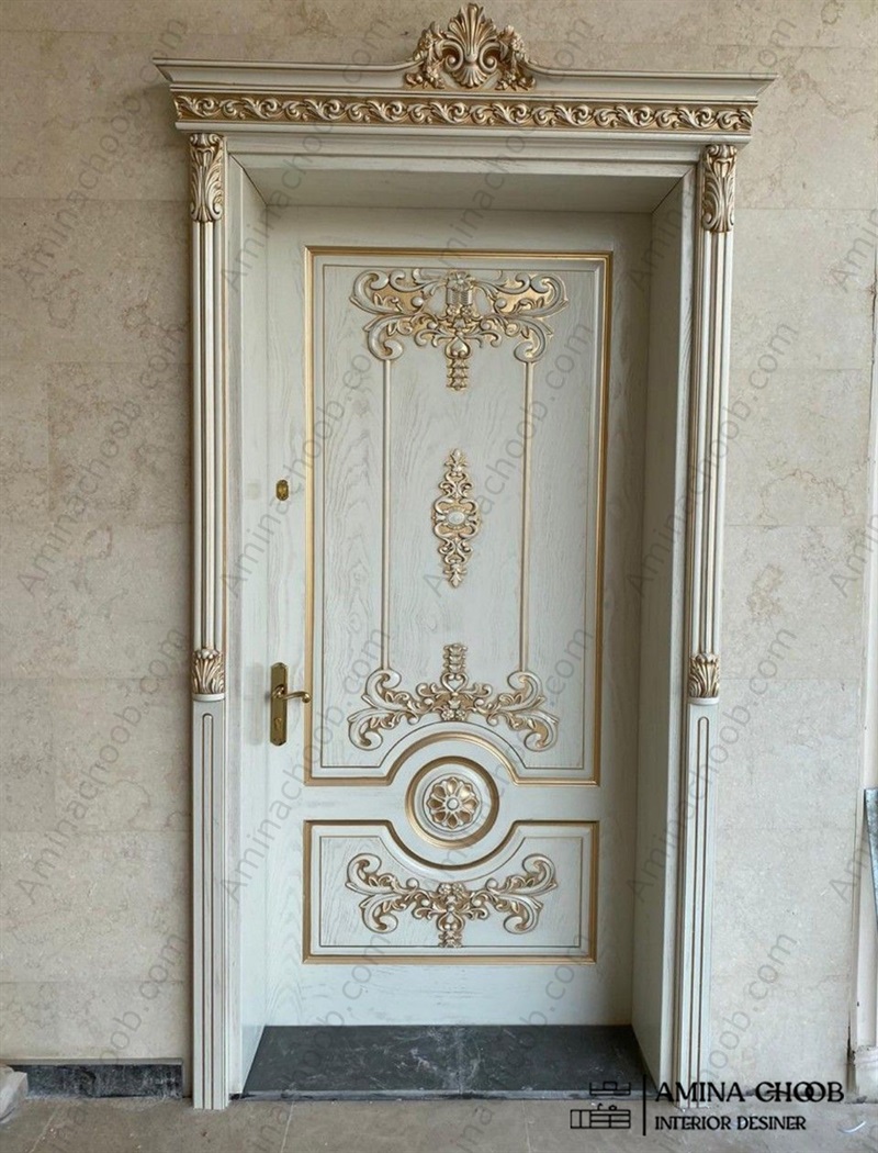 درب روکش چوب