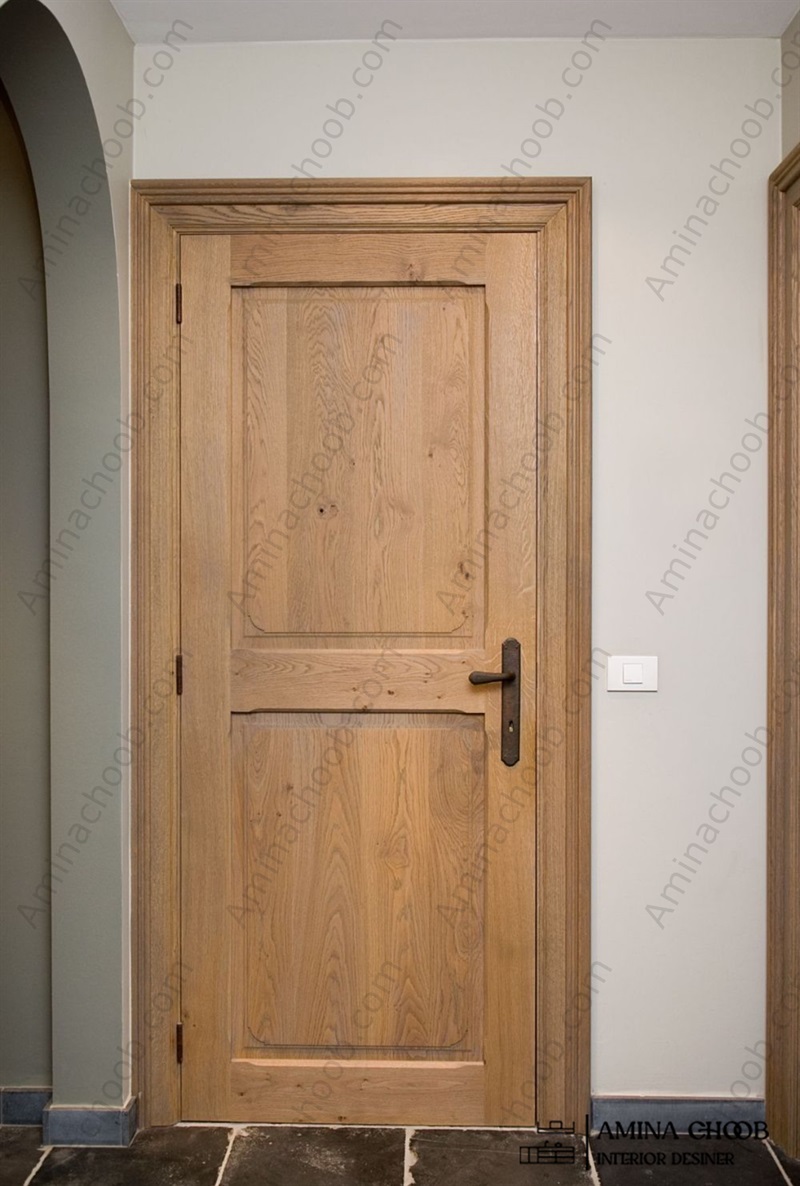 درب روکش چوب