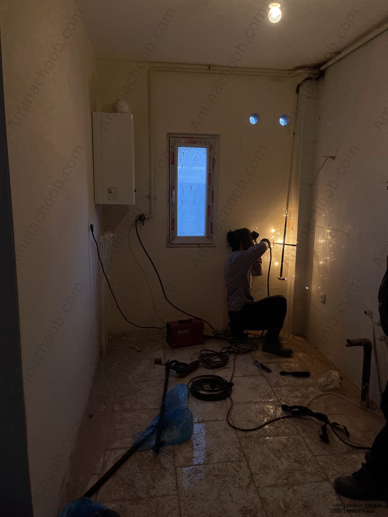 کارهای تاسیساتی ساختمان