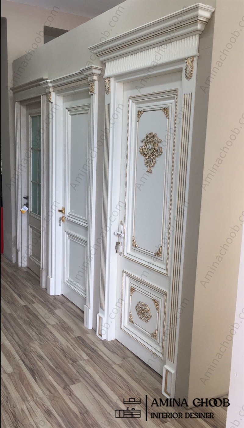 درب روکش چوب