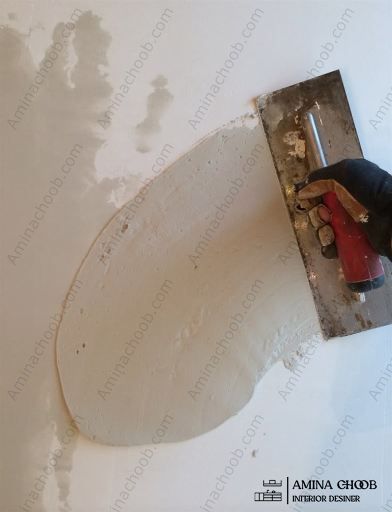تخریب گچ کاری سیمانکاری
