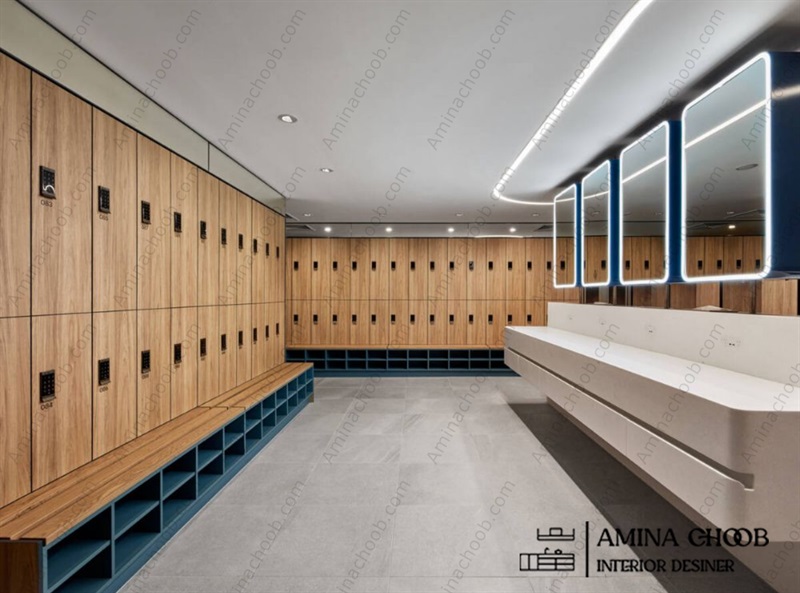 دکور باشگاه ورزشی