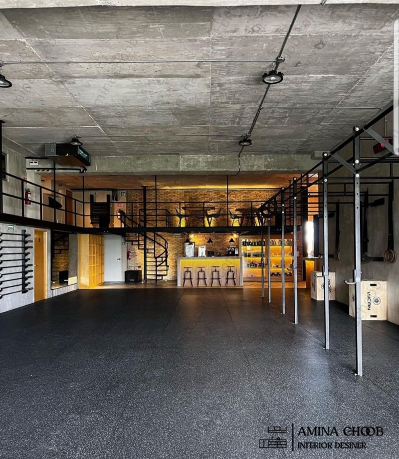 دکور باشگاه ورزشی