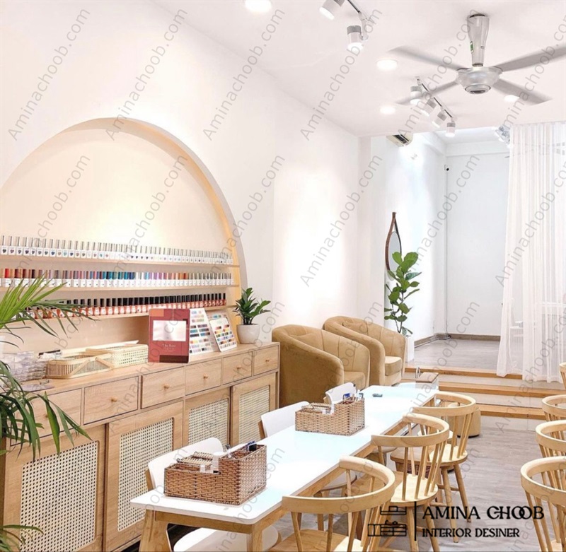 طراحی و اجرای دکور آرایشگاهی