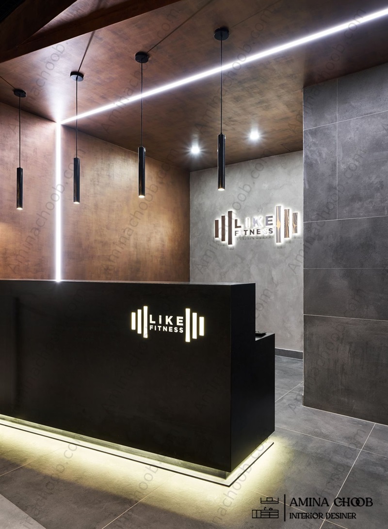 دکور باشگاه ورزشی